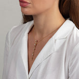 Long Elegant Ray Pendant