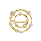 Marina Skia iconic constellation cocktail ring in diamond and 18K gold