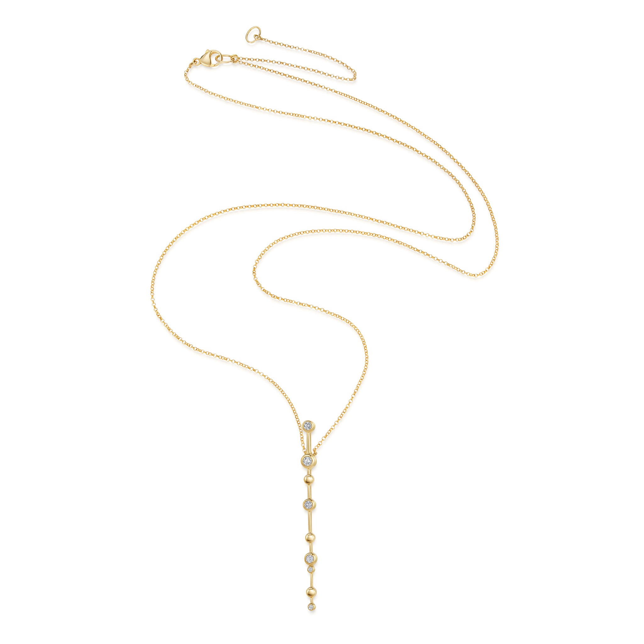Marina Skia exquisite statement necklace in diamond and 18K gold