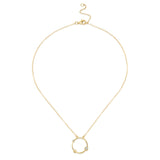 Marina Skia contemporary everyday necklace in diamond and 18K yellow gold